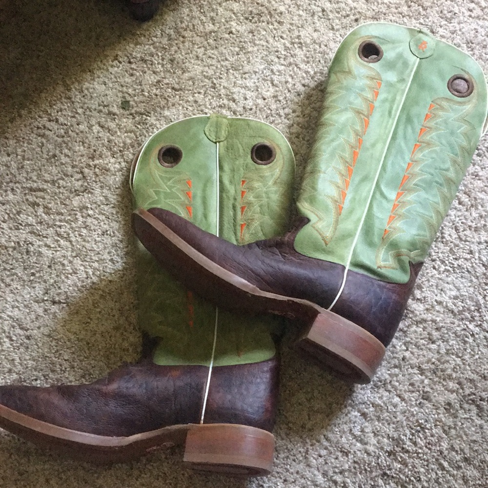 Tony Lama 3R Gonzales Western Square Toe Boots